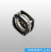 优质钛钢戒指 复古戒指 不锈钢指环